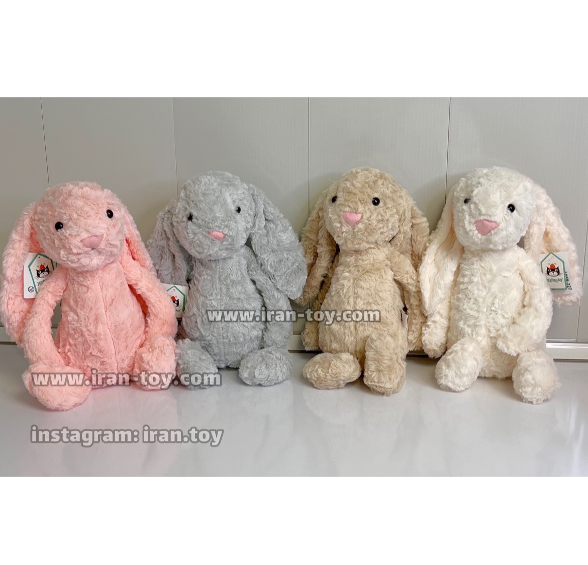 عروسک خرگوش جیلی ۳۵ سانتی
