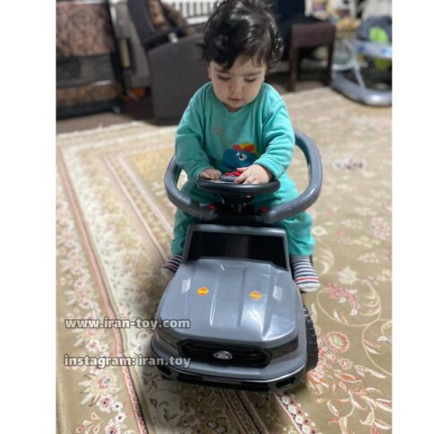ماشین چهارچرخ جیپ طوسی - تصویر 2