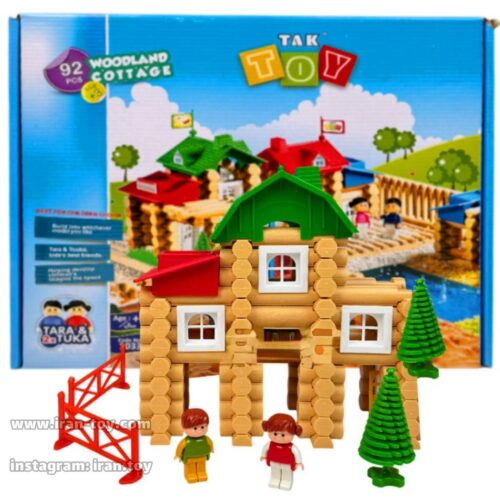 کلبه جنگلی 92 تکه