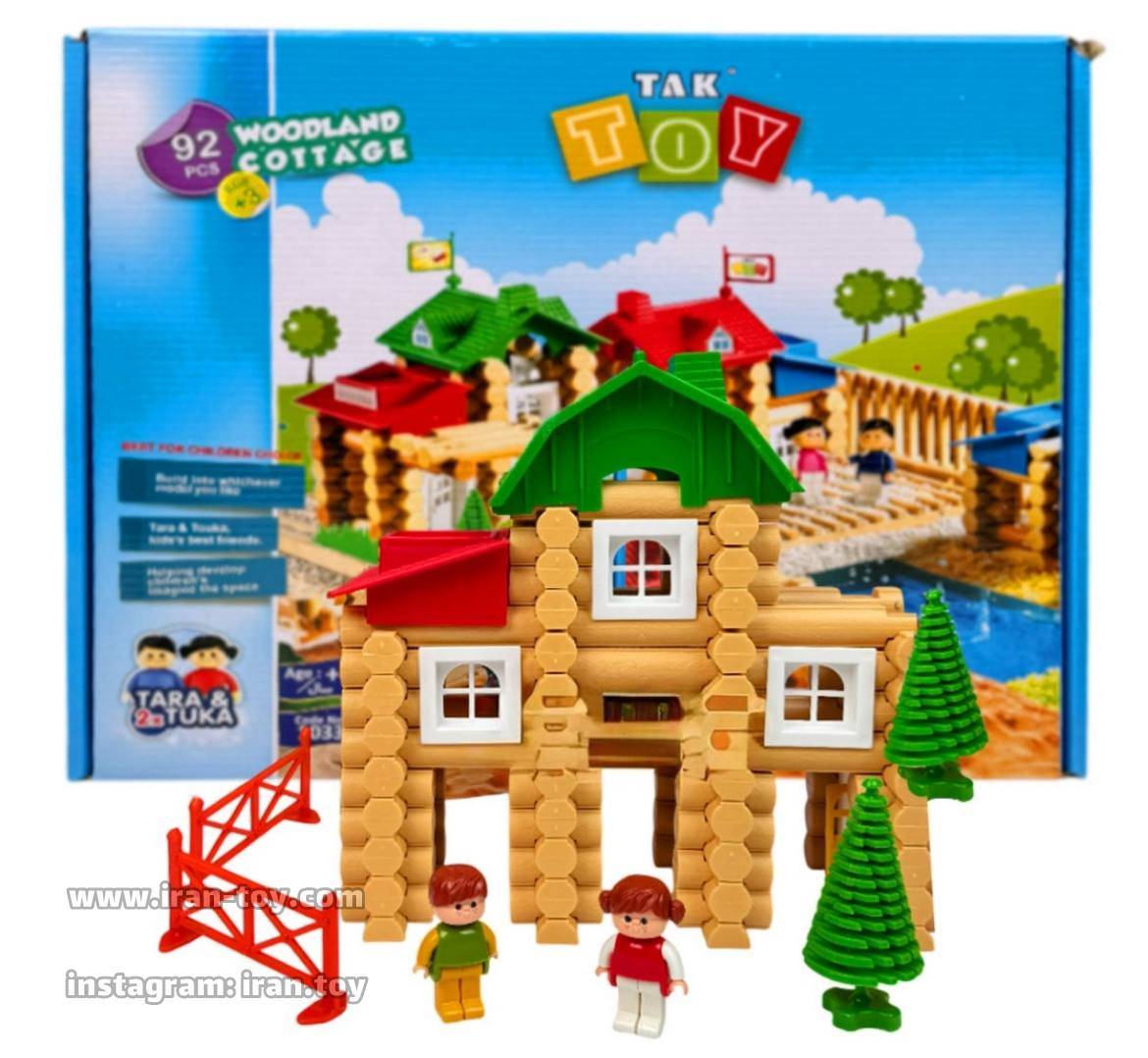 کلبه جنگلی 92 تکه