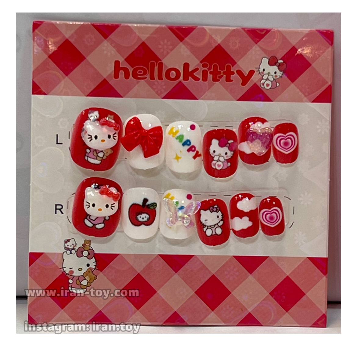 ناخن مصنوعی کودک