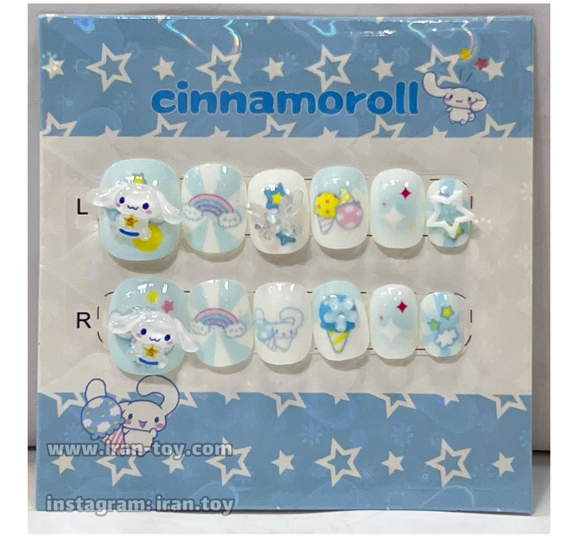 ناخن مصنوعی کودک