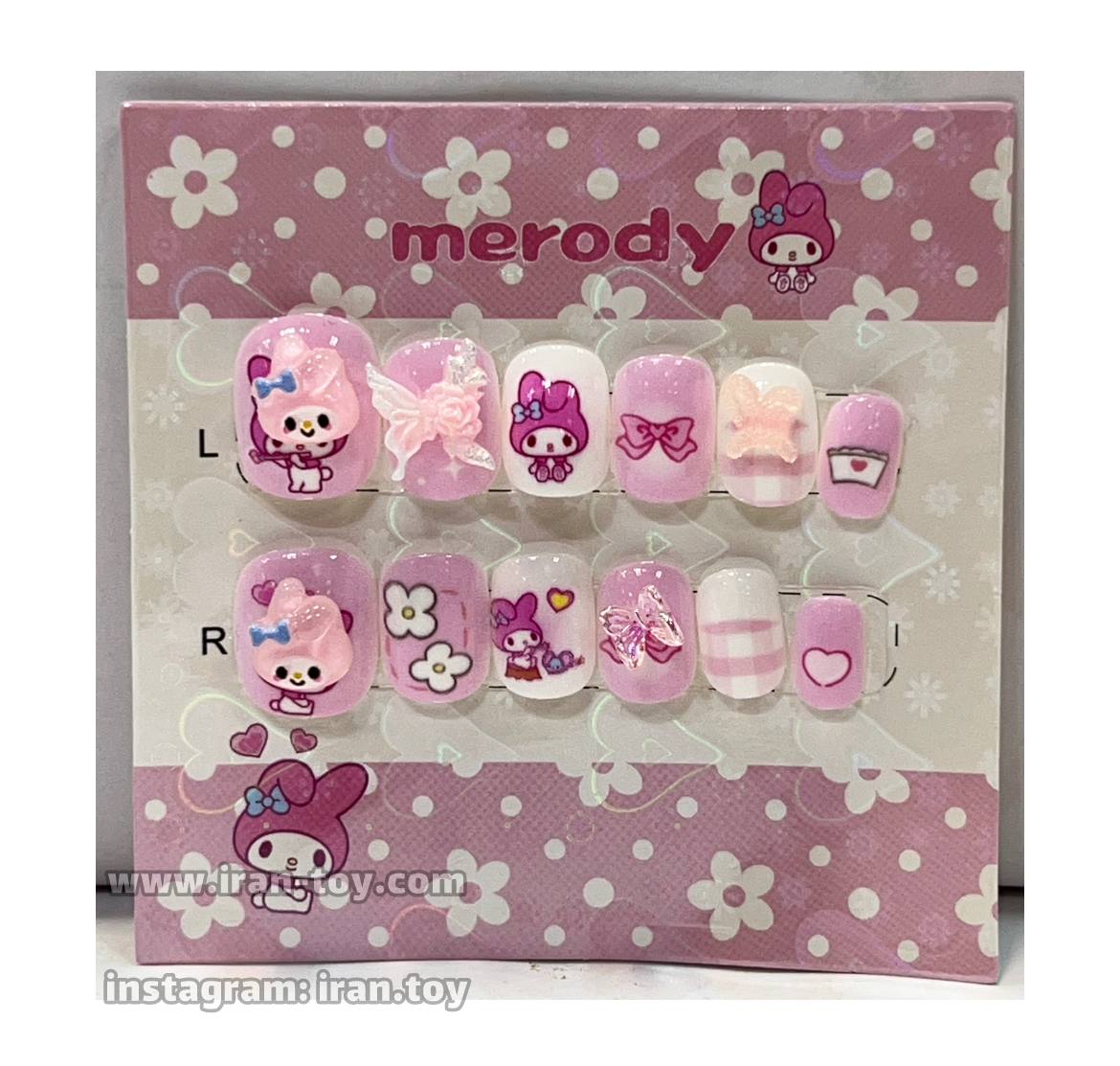 ناخن مصنوعی کودک