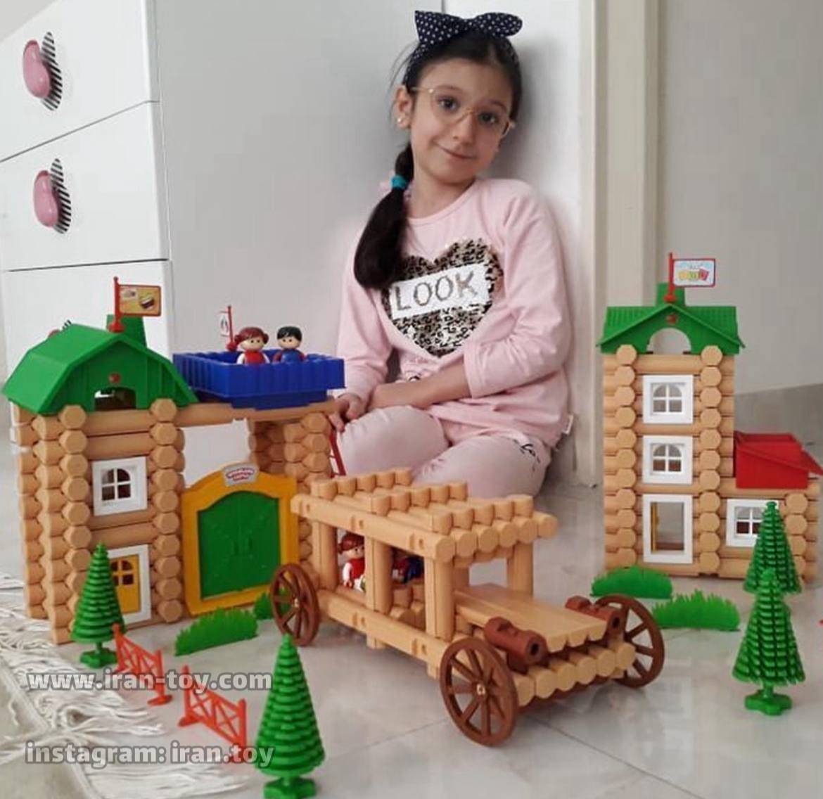 کلبه جنگلی 252 تکه