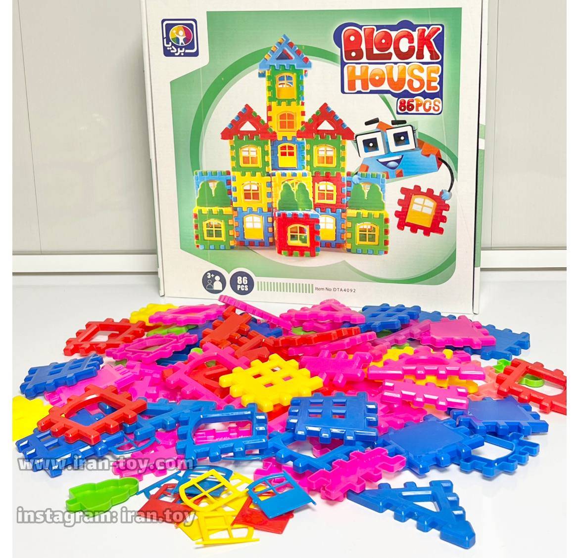 بلوک خانه سازى 86 تکه - تصویر 2