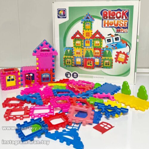 بلوک خانه سازی 68 تکه