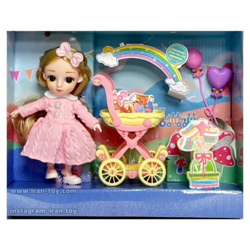 عروسک با کالسکه