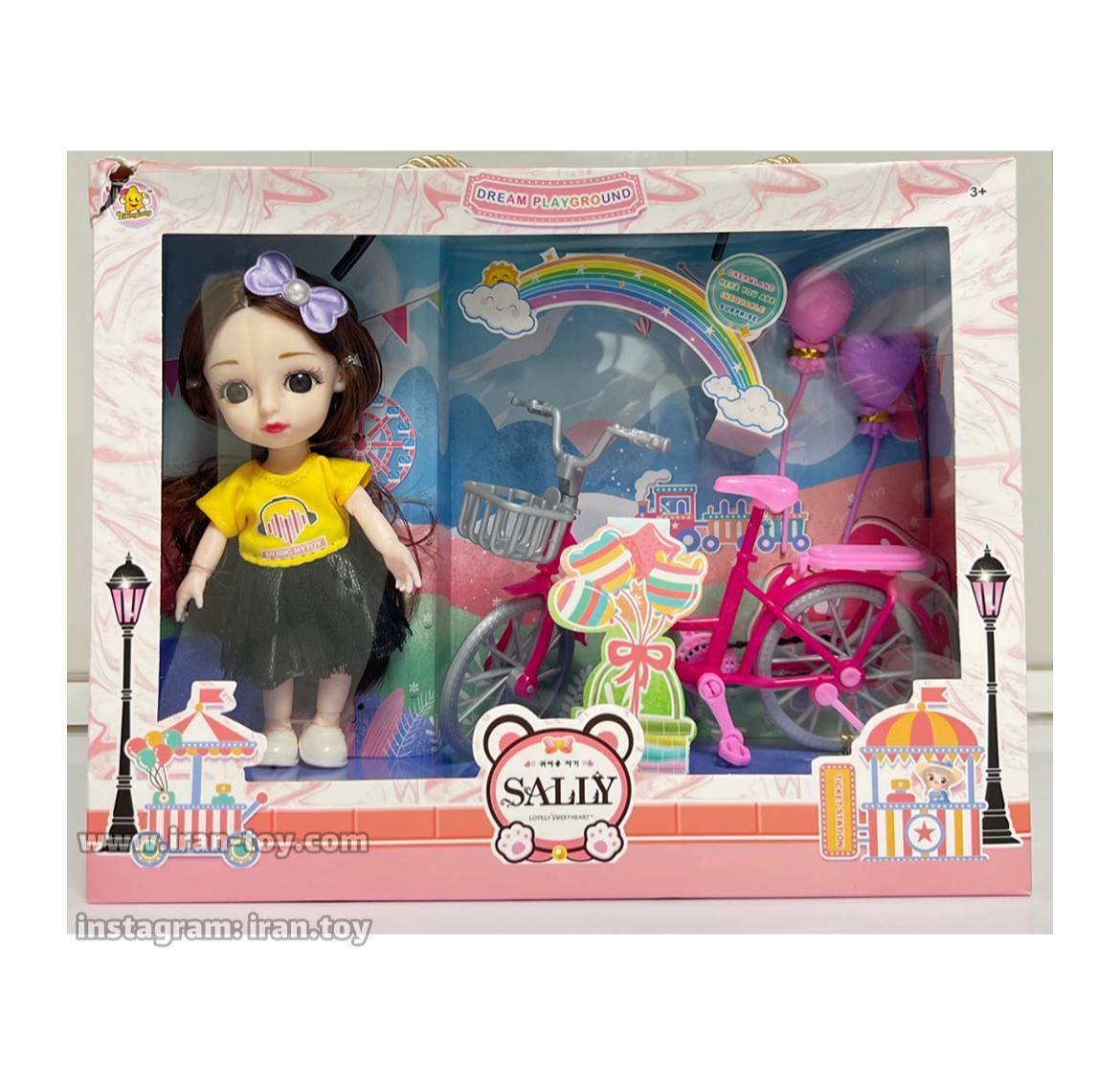 عروسک با دوچرخه - تصویر 3