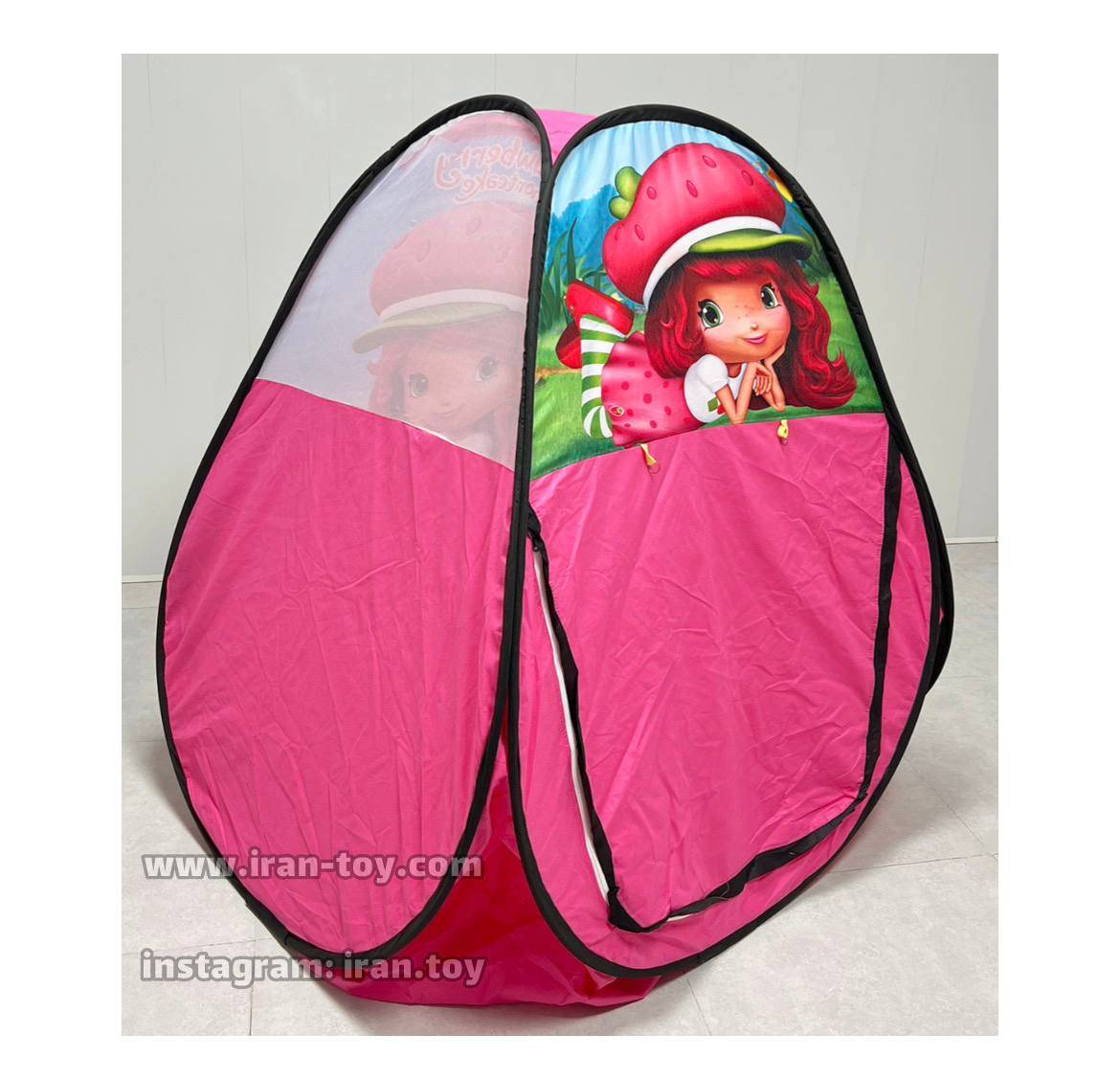 چادر فنری دختر توت فرنگی - تصویر 2