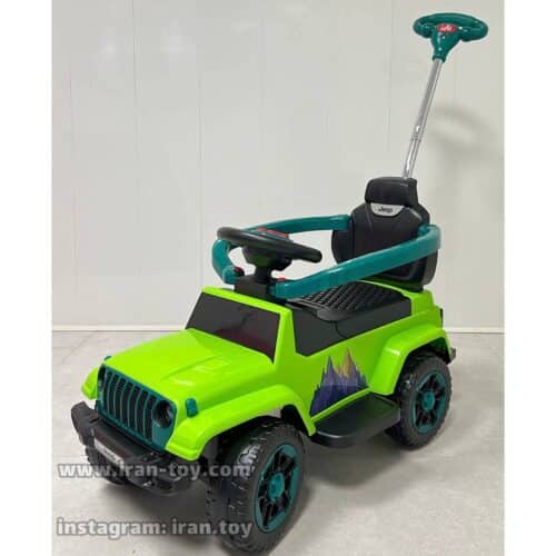 ماشین چهارچرخ جیپ سبز
