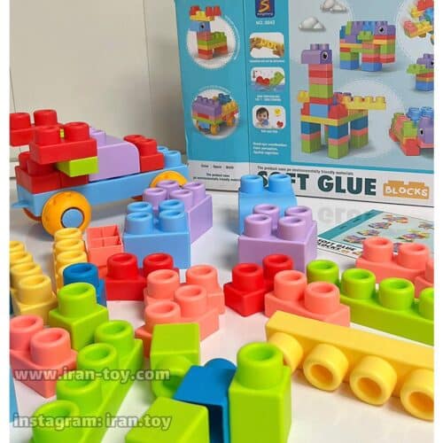 لگو نرم وارداتی 42 تکه