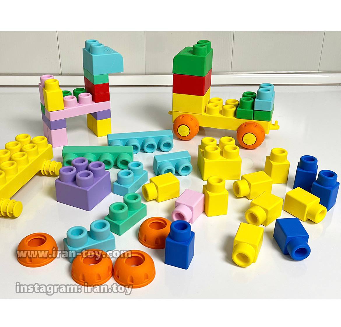 لگو نرم آبی - تصویر 2