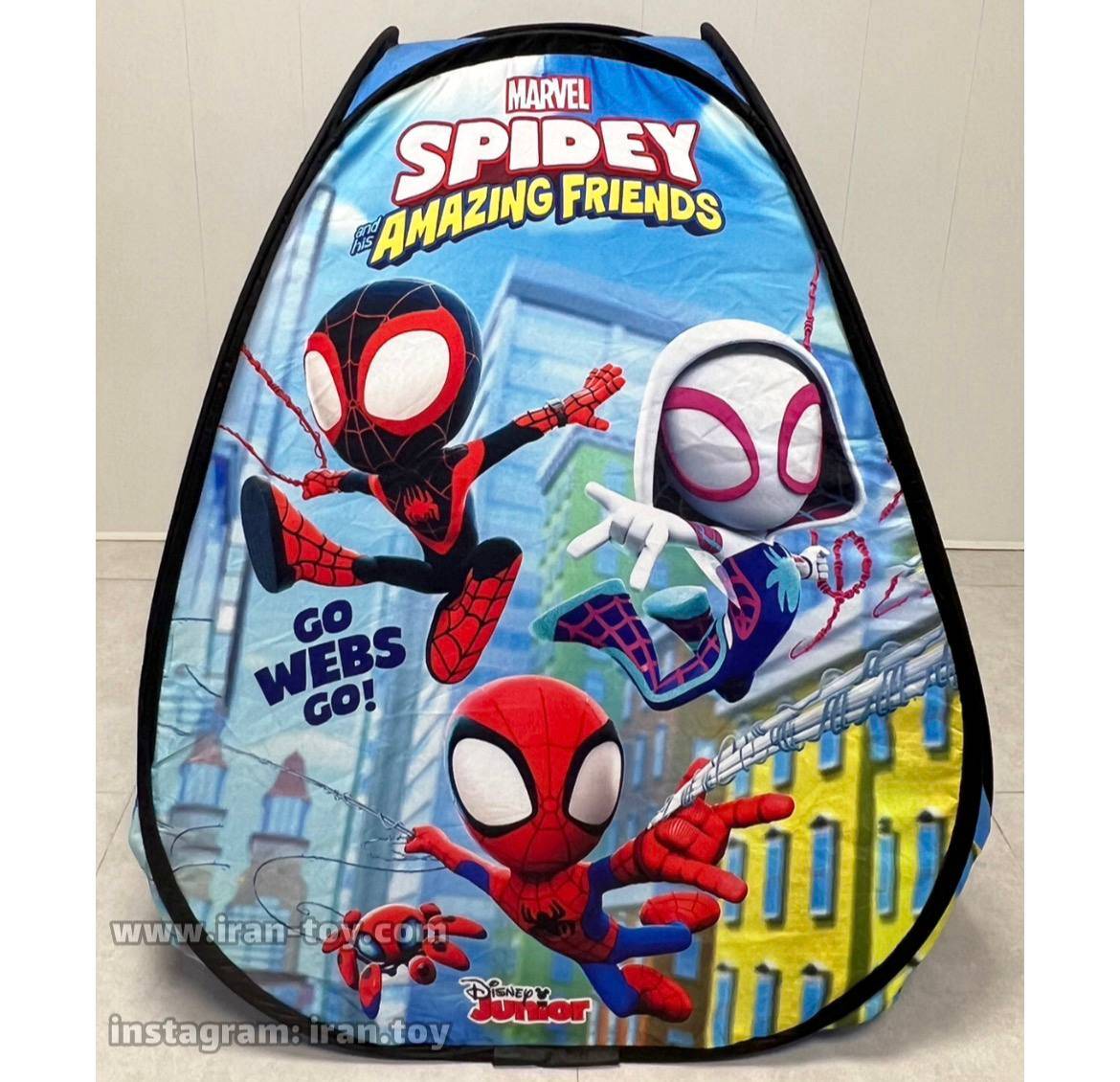 چادر فنری اسپایدرمن
