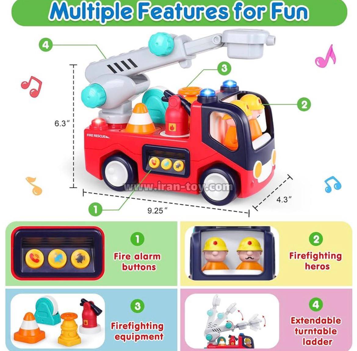 ماشین آتش نشانی هولاتویز - تصویر 6