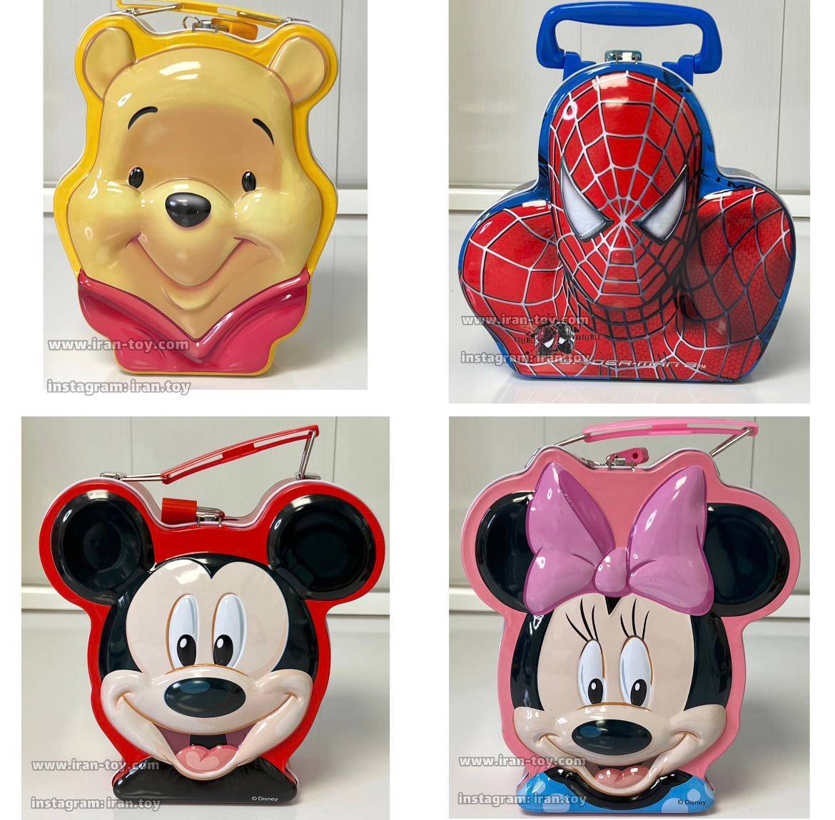 قلک فلزی اسپایدرمن با دسته - تصویر 4