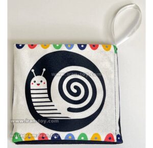 کتاب پارچه ای سیاه و سفید چشماتو باز کن