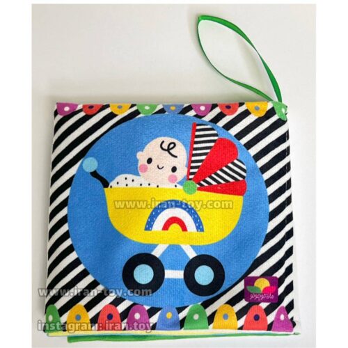 کتاب پارچه ای اولین کتاب رنگی نی نی