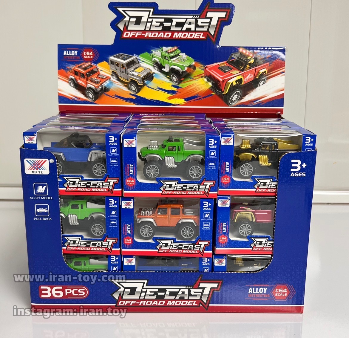 ماشین فلزی کوچک بسته ای - تصویر 3