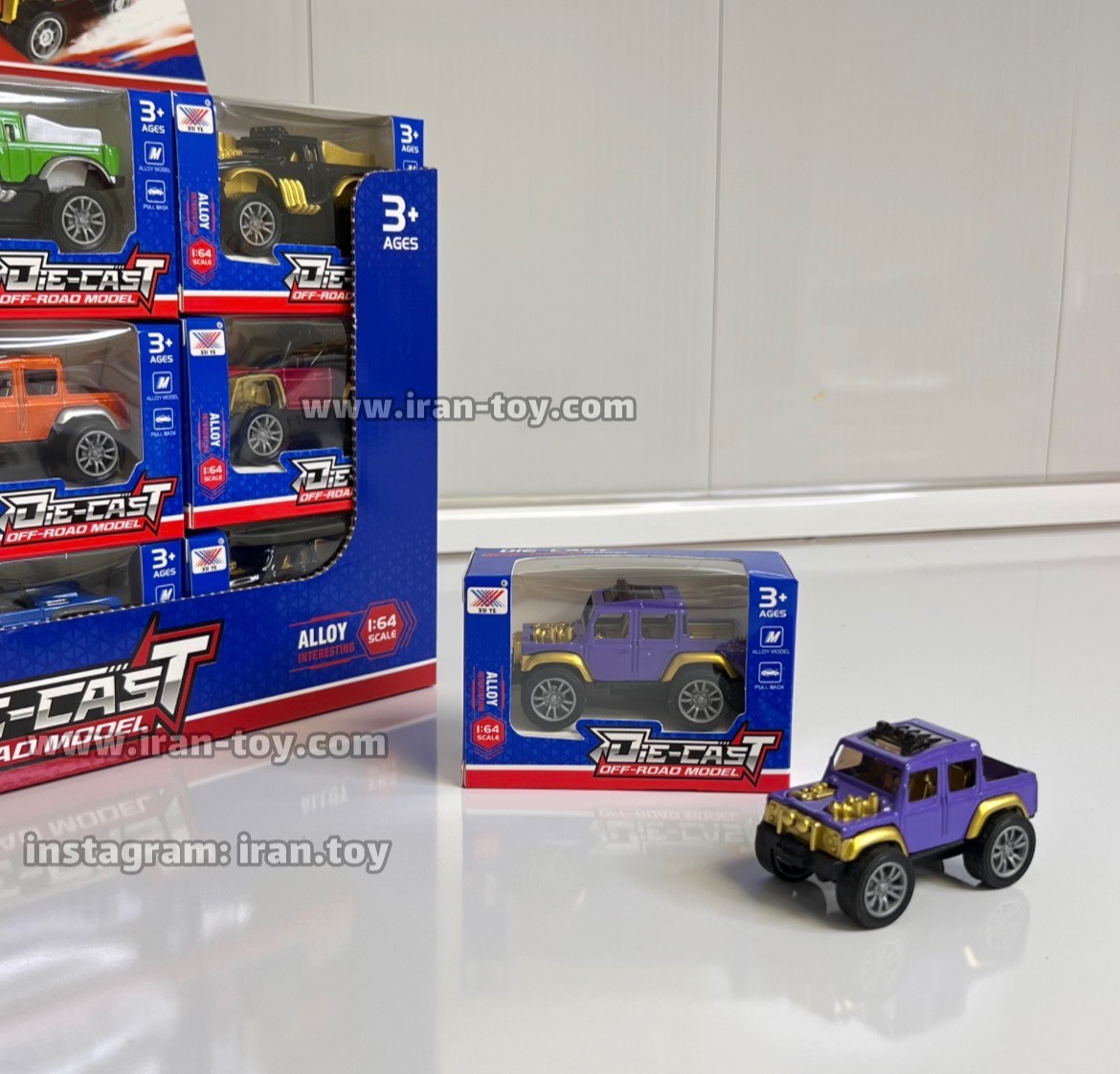 ماشین فلزی کوچک بسته ای - تصویر 2