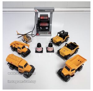 ماشین های راهسازی و پمپ بنزین