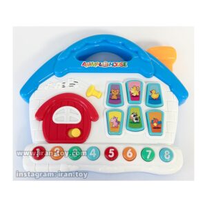 پیانو موزیکال طرح کلبه